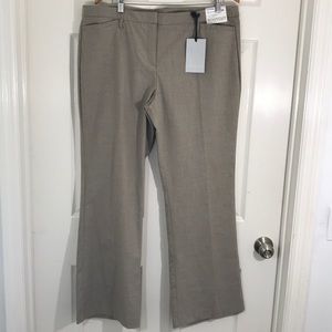 NWT NY&Co Tan Bootcut Pants SiZe 16